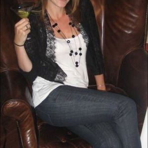 Lauren Conrad lace dress jacket